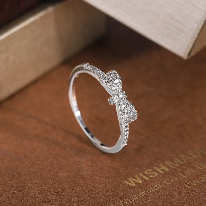 925 Silber Ring für Rosenschatulle